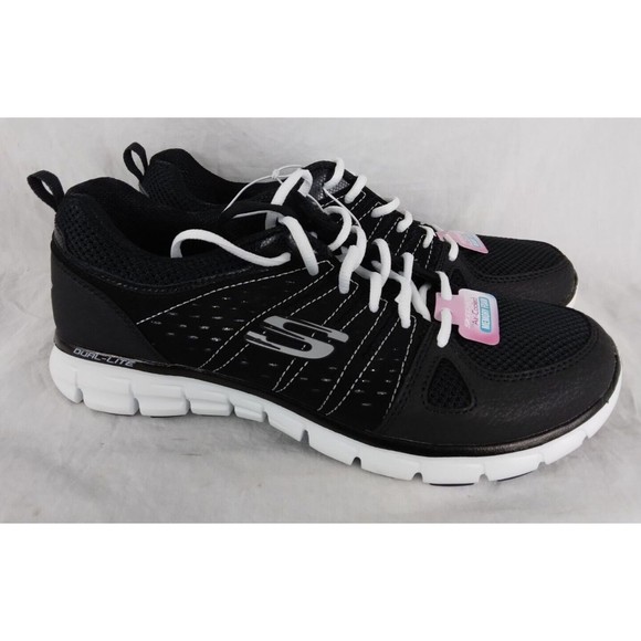 SKECHERS Shoes - Skechers Synergy Look Book 11963S Black Running Shoes Sneakers Womens Size 9